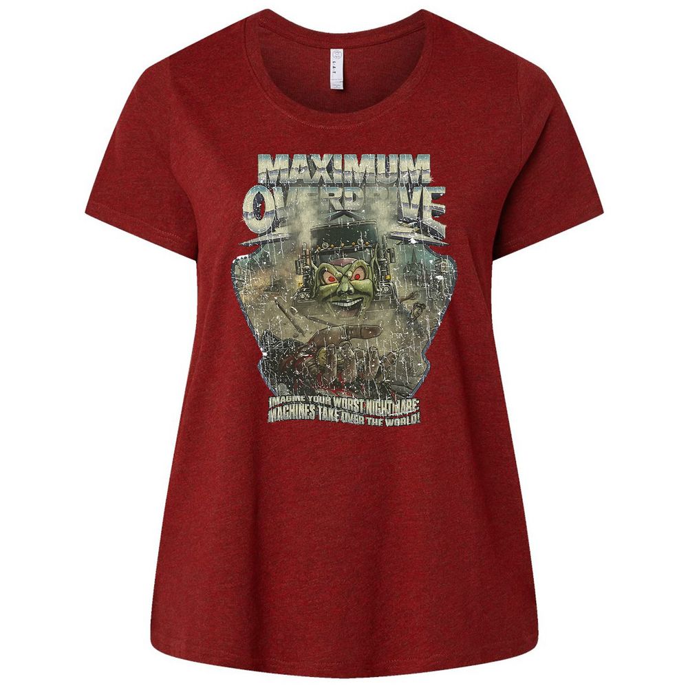 Ladies Curvy Jersey - FHBVU66F - Cardinal - 10