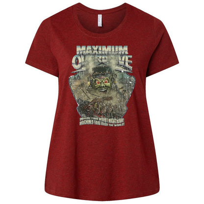 Ladies Curvy Jersey - FHBVU66F - Cardinal - 10