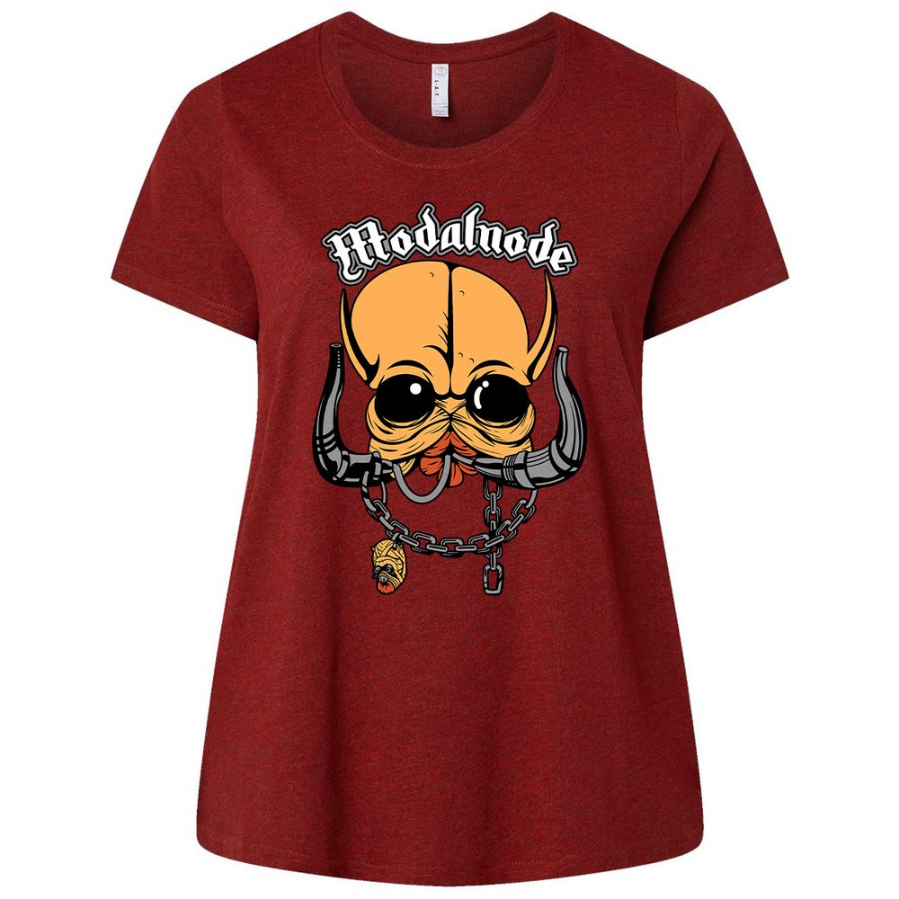 Ladies Curvy Jersey - FYDSSVLQ - Cardinal - 10