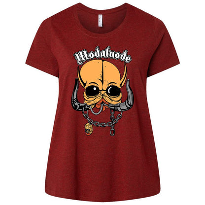 Ladies Curvy Jersey - FYDSSVLQ - Cardinal - 10