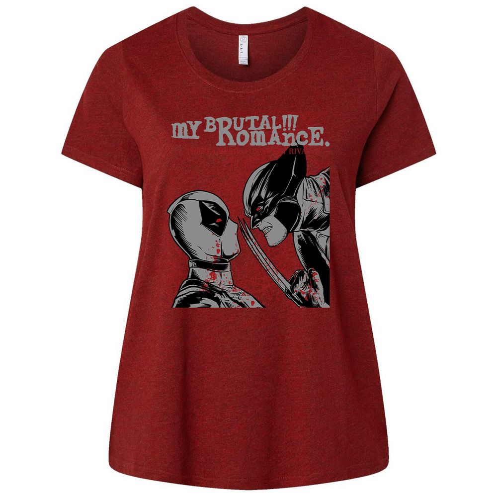 Ladies Curvy Jersey - B67YXKKN - Cardinal - 10