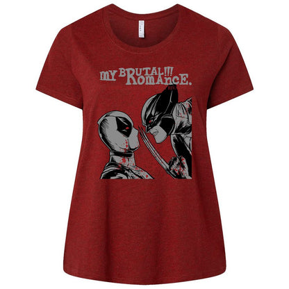 Ladies Curvy Jersey - B67YXKKN - Cardinal - 10