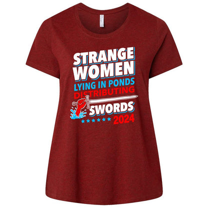 Ladies Curvy Jersey - A48TA254 - Cardinal - 10