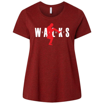 Ladies Curvy Jersey - UCG2ZL5E - Cardinal - 10