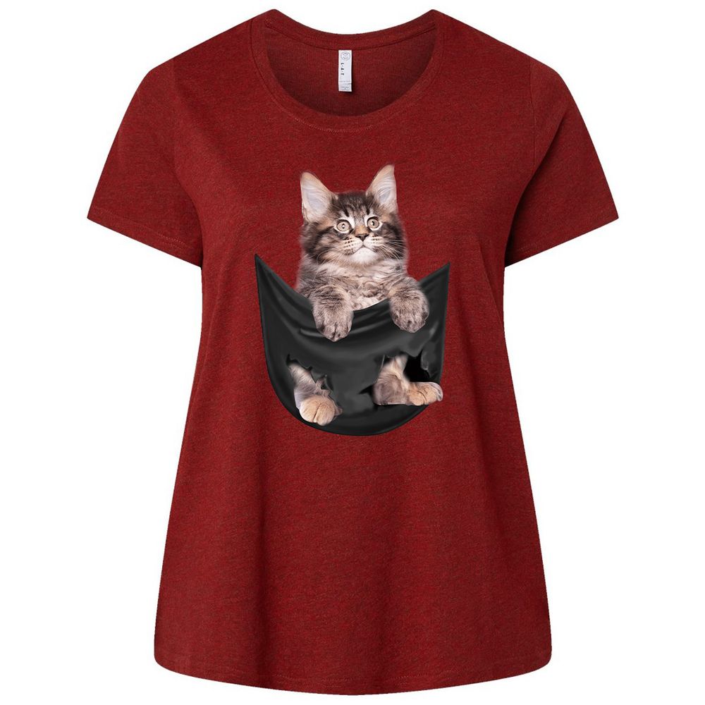 Ladies Curvy Jersey - DTP8Z9MU - Cardinal - 10