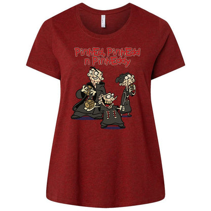 Ladies Curvy Jersey - RQKU2C9K - Cardinal - 10