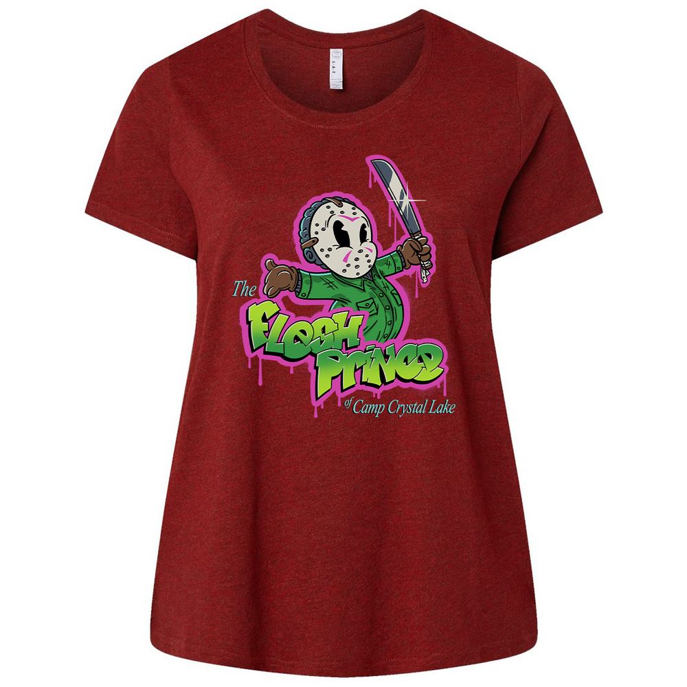 Ladies Curvy Jersey - 83S5R6C7 - Cardinal - 10