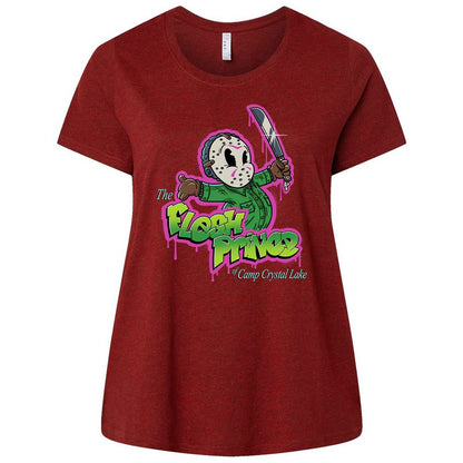 Ladies Curvy Jersey - 83S5R6C7 - Cardinal - 10