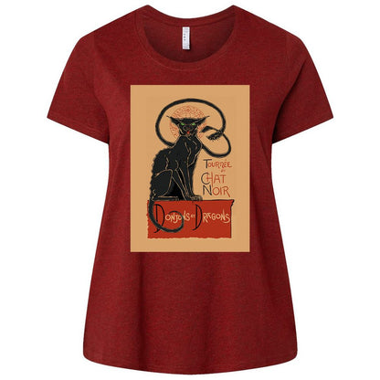 Ladies Curvy Jersey - SUDNZFDD - Cardinal - 10