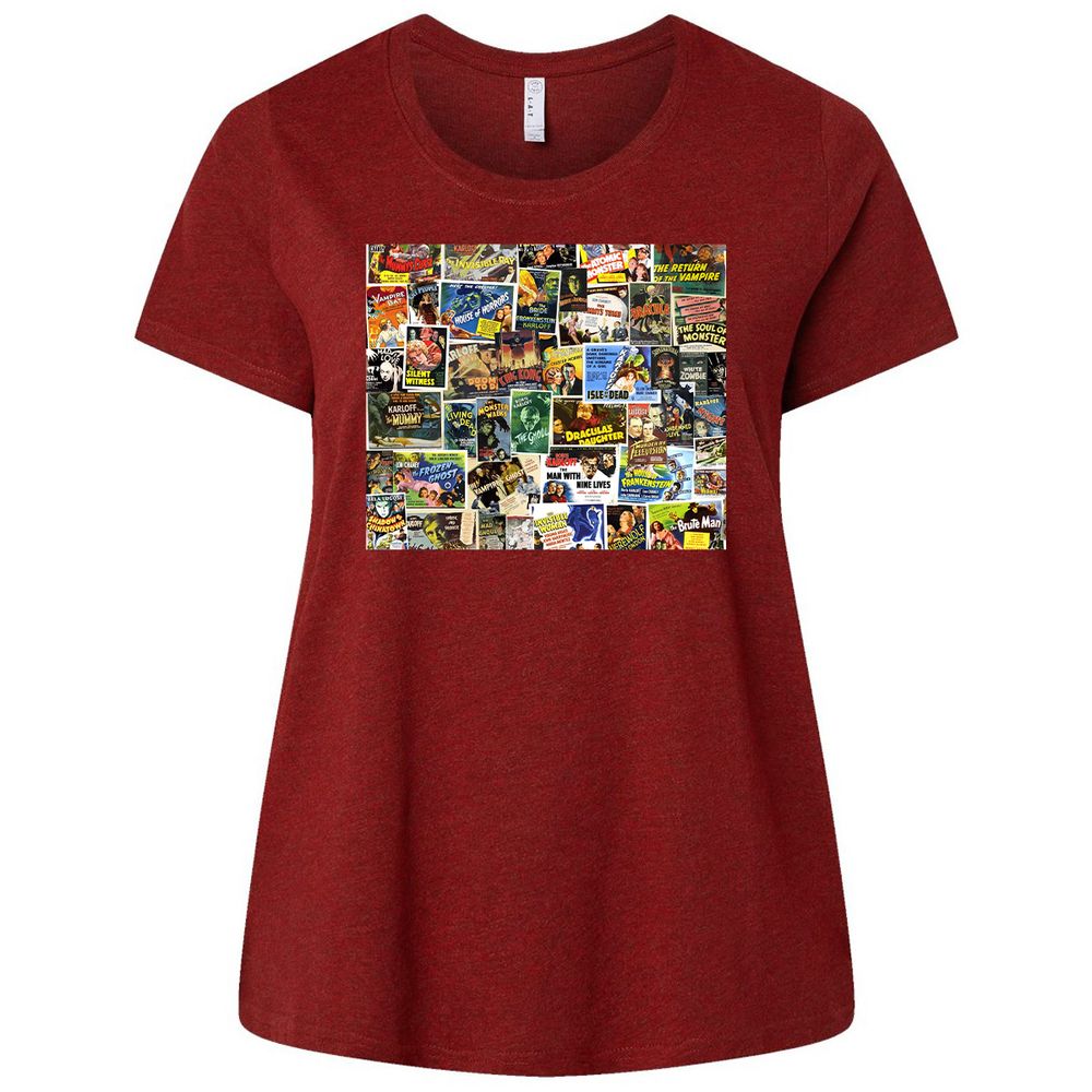 Ladies Curvy Jersey - CLCW9RL9 - Cardinal - 10