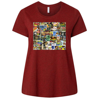 Ladies Curvy Jersey - CLCW9RL9 - Cardinal - 10