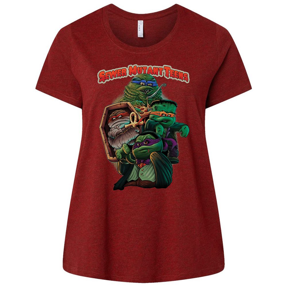 Ladies Curvy Jersey - X3XBLEZV - Cardinal - 10