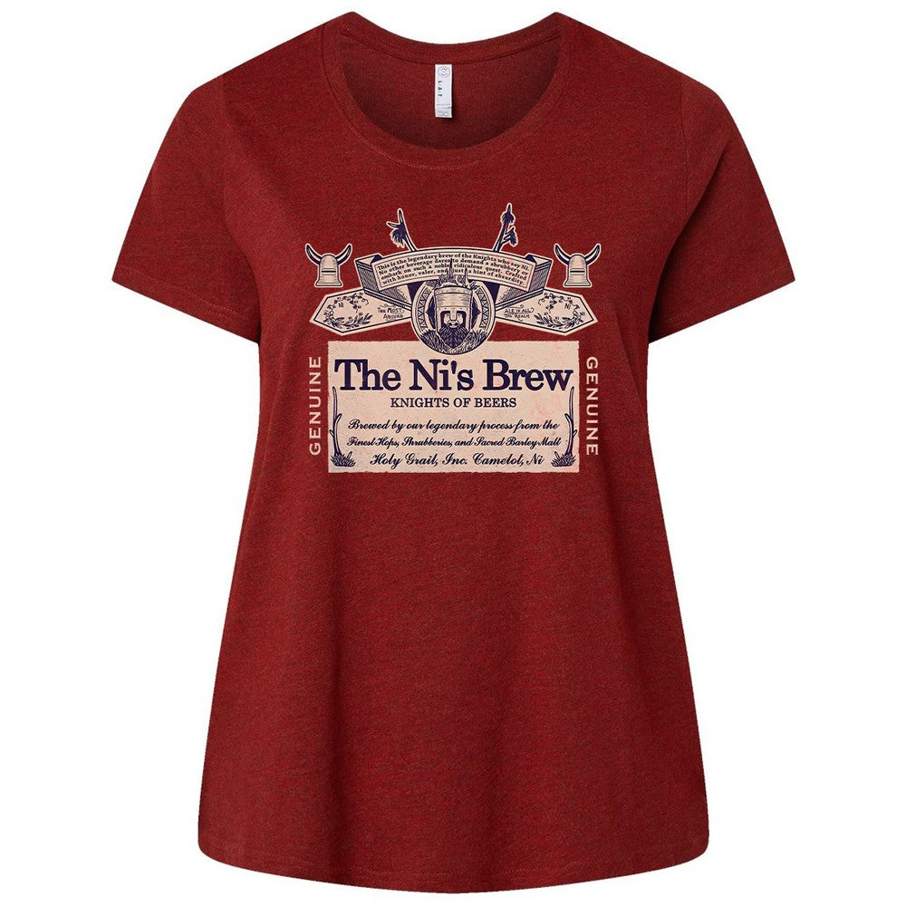 Ladies Curvy Jersey - B4LUTUXN - Cardinal - 10