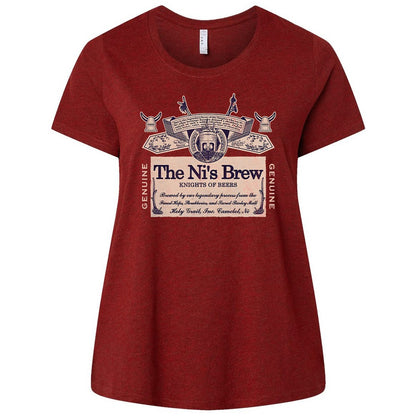 Ladies Curvy Jersey - B4LUTUXN - Cardinal - 10