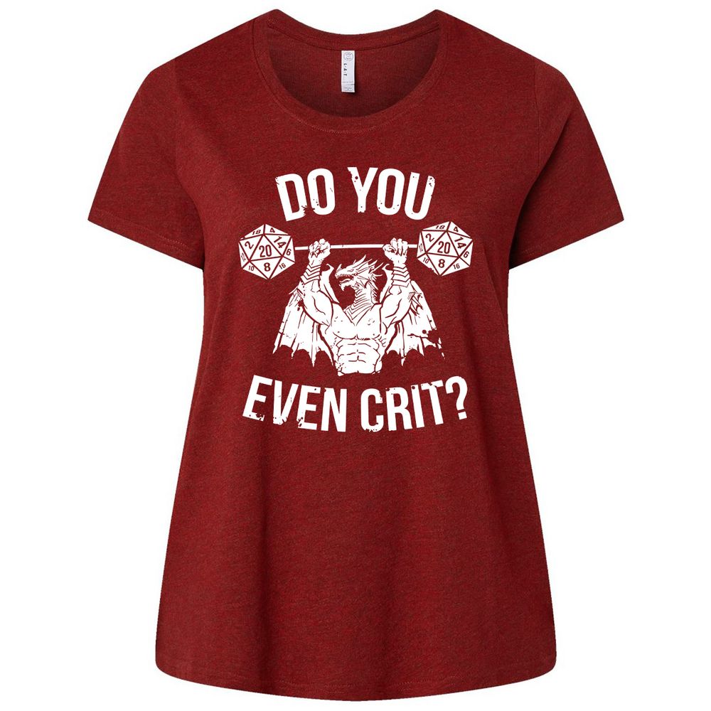 Ladies Curvy Jersey - XSDBPH83 - Cardinal - 10