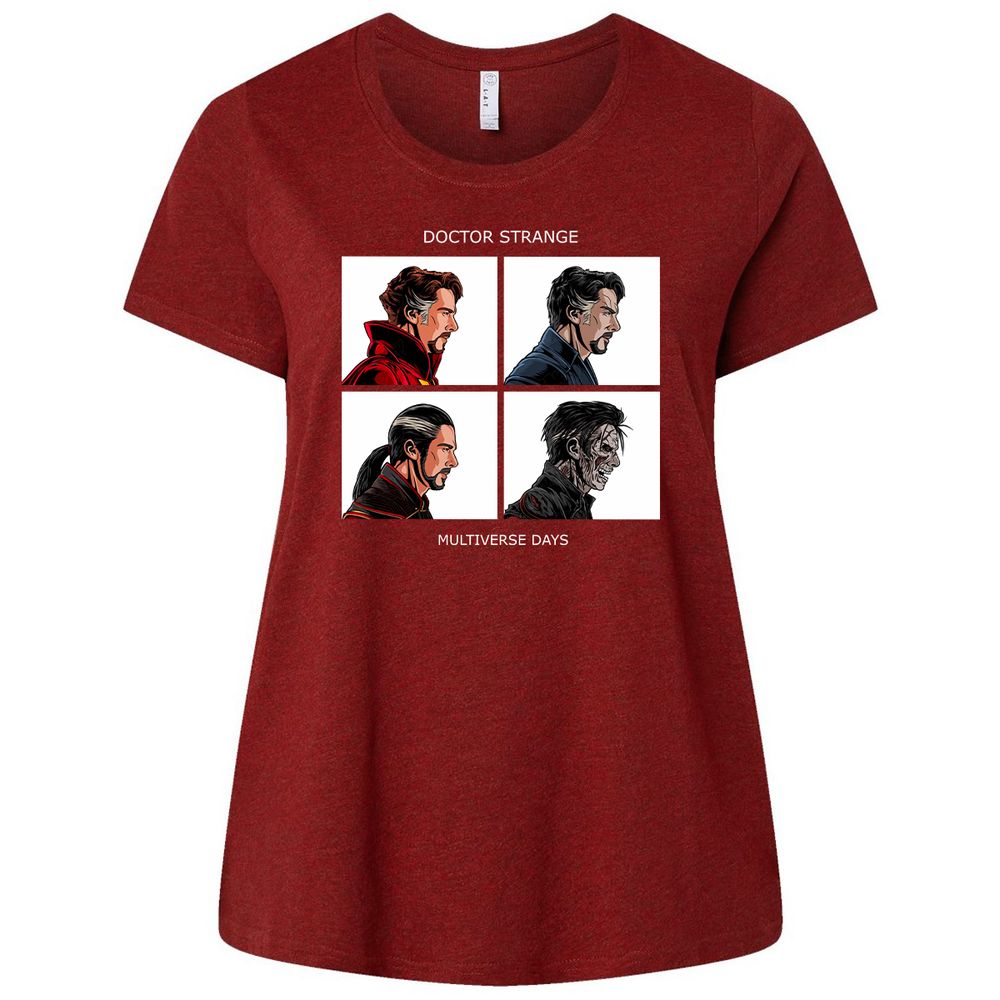 Ladies Curvy Jersey - H1XEHK4H - Cardinal - 10