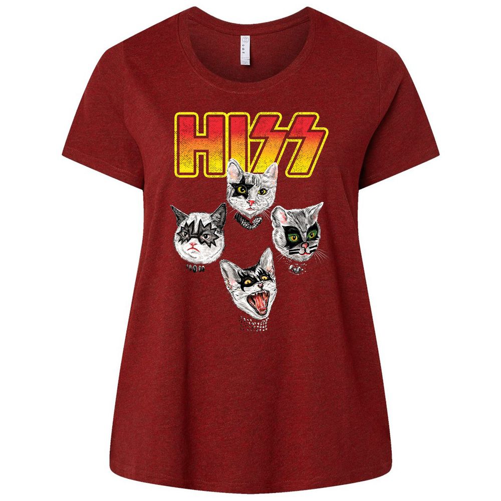 Ladies Curvy Jersey - 6ZE2TH1E - Cardinal - 10