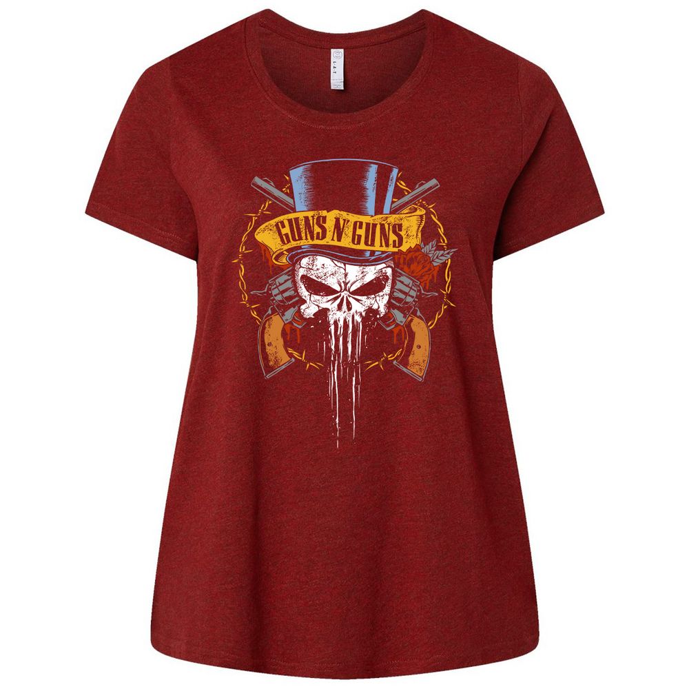 Ladies Curvy Jersey - 7XXQPWBH - Cardinal - 10