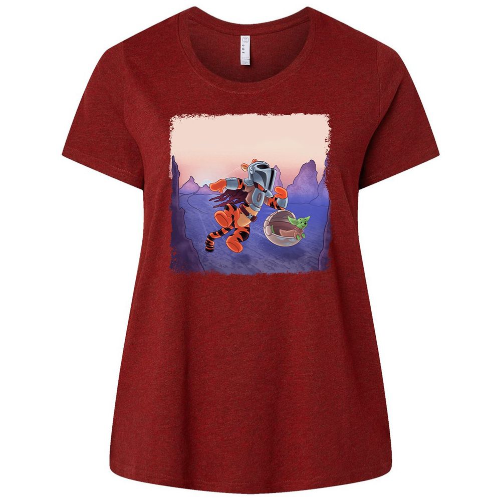 Ladies Curvy Jersey - KHTWFBDH - Cardinal - 10