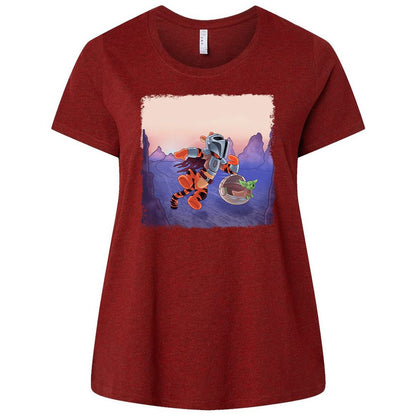 Ladies Curvy Jersey - KHTWFBDH - Cardinal - 10