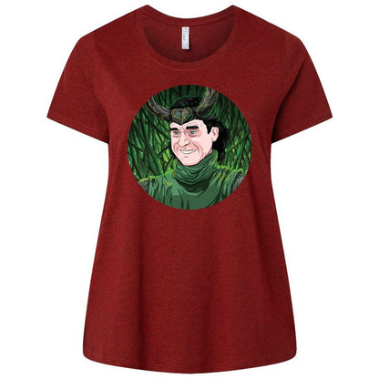 Ladies Curvy Jersey - MCEBUC1U - Cardinal - 10