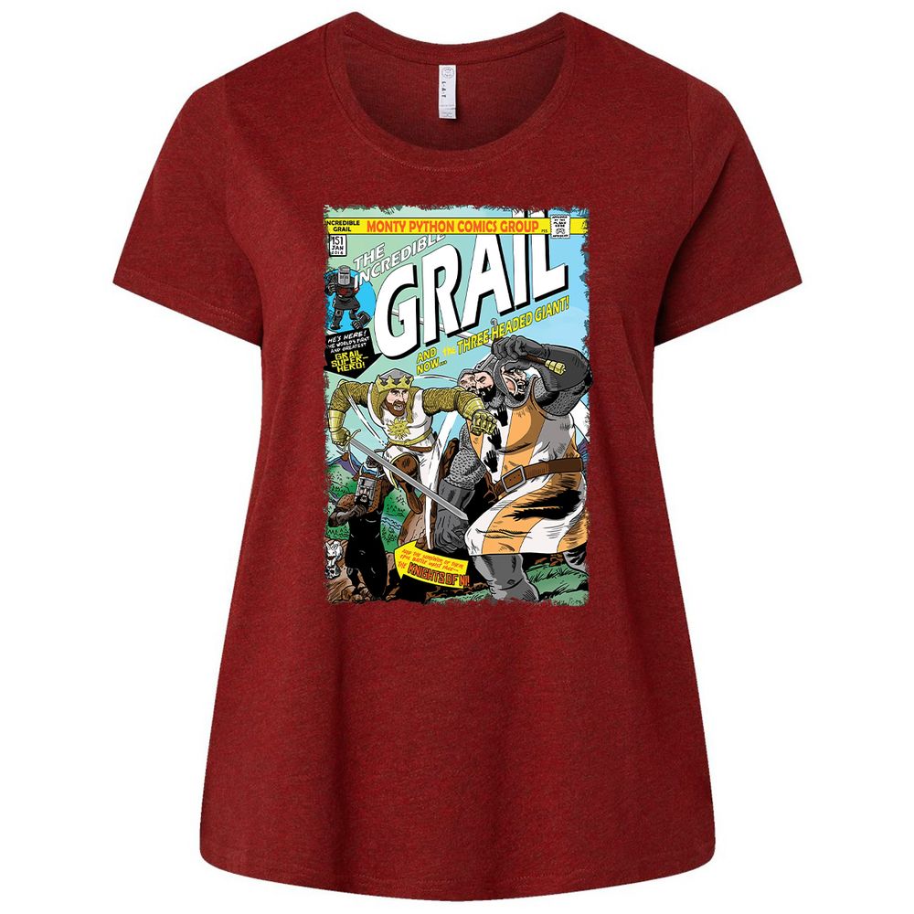 Ladies Curvy Jersey - AASFXSB8 - Cardinal - 10