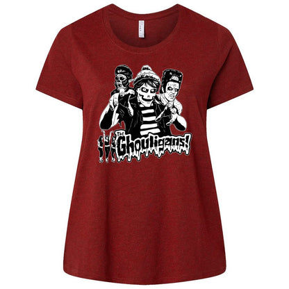 Ladies Curvy Jersey - 9XLLMSTQ - Cardinal - 10