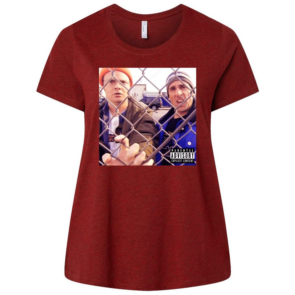 Ladies Curvy Jersey - AX645B8S - Cardinal - 10