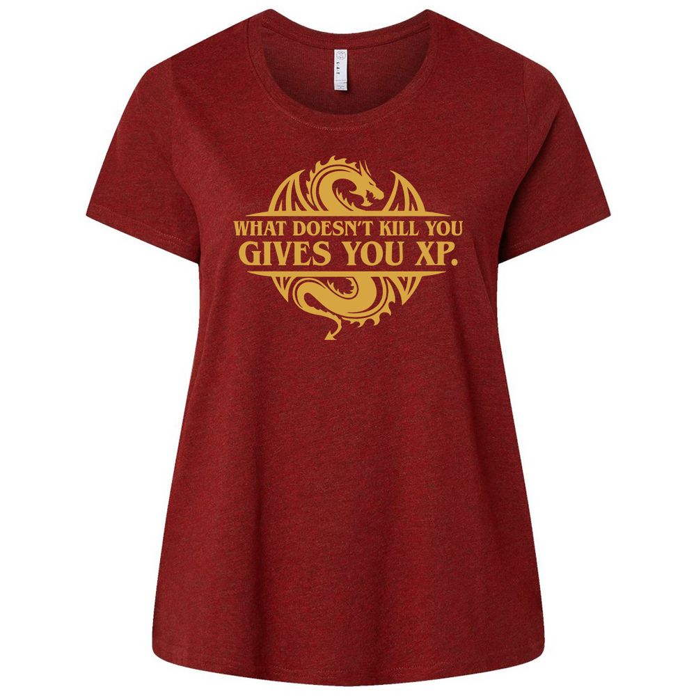 Ladies Curvy Jersey - JKXJ9TKL - Cardinal - 10