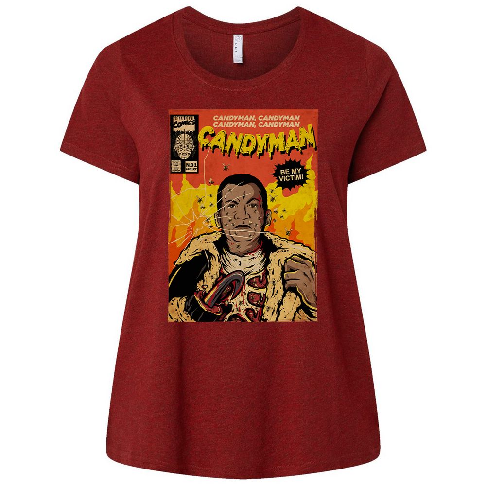 Ladies Curvy Jersey - VK2NUPAS - Cardinal - 10