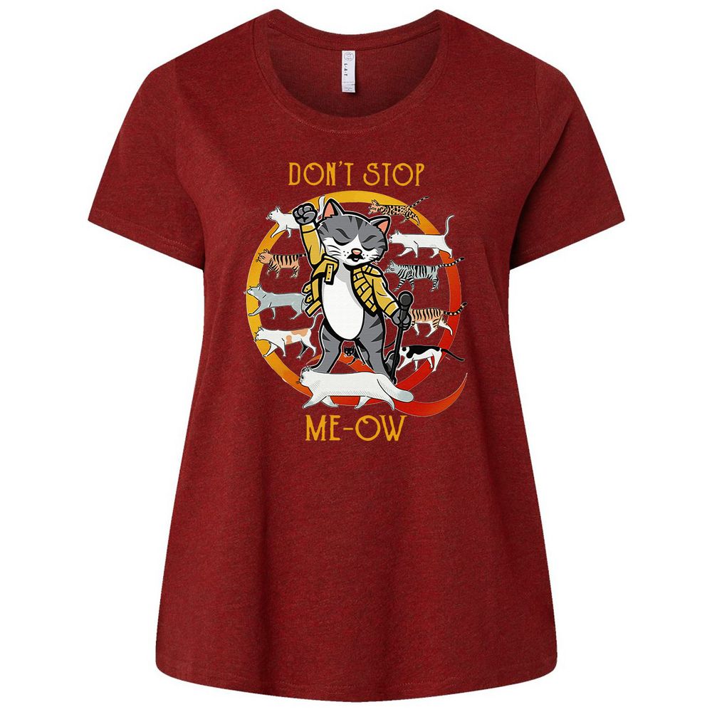 Ladies Curvy Jersey - UJKS95U7 - Cardinal - 10