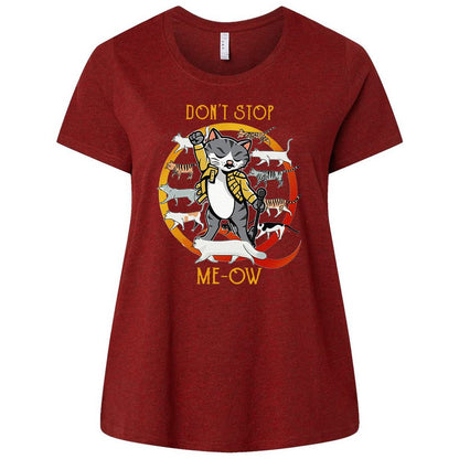 Ladies Curvy Jersey - UJKS95U7 - Cardinal - 10