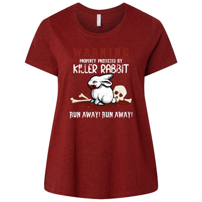 Ladies Curvy Jersey - BXN1UQRM - Cardinal - 10