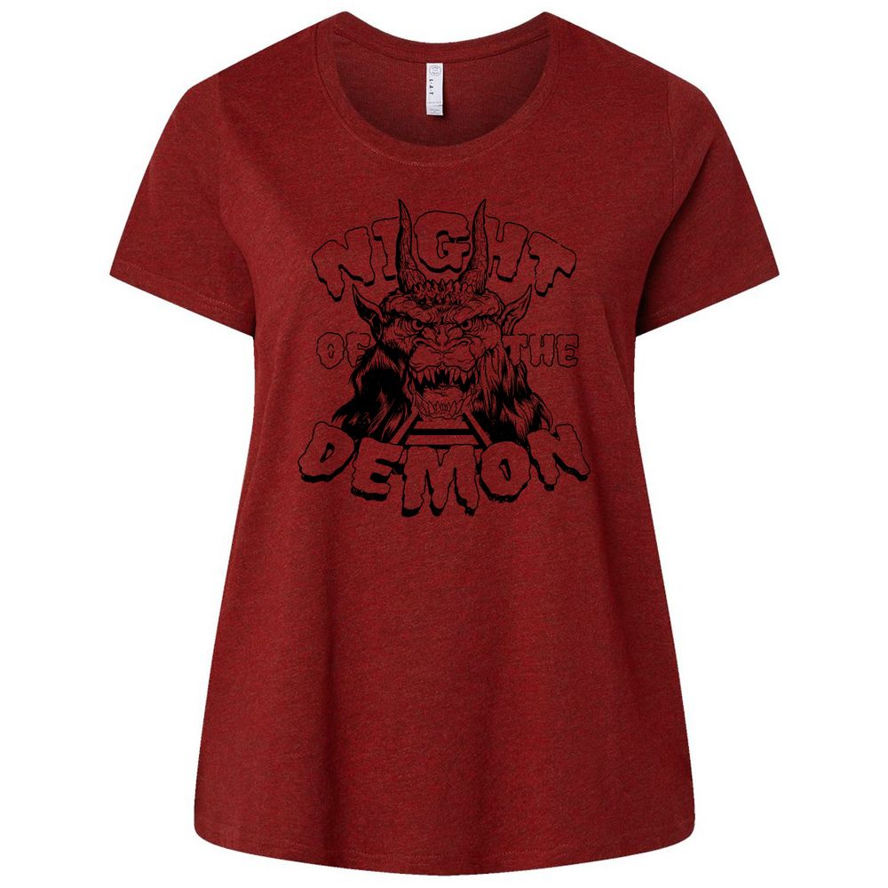 Ladies Curvy Jersey - CUDFGDFH - Cardinal - 10