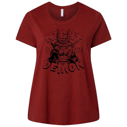 Ladies Curvy Jersey - CUDFGDFH - Cardinal - 10