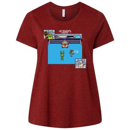 Ladies Curvy Jersey - 2AN57TXG - Cardinal - 10