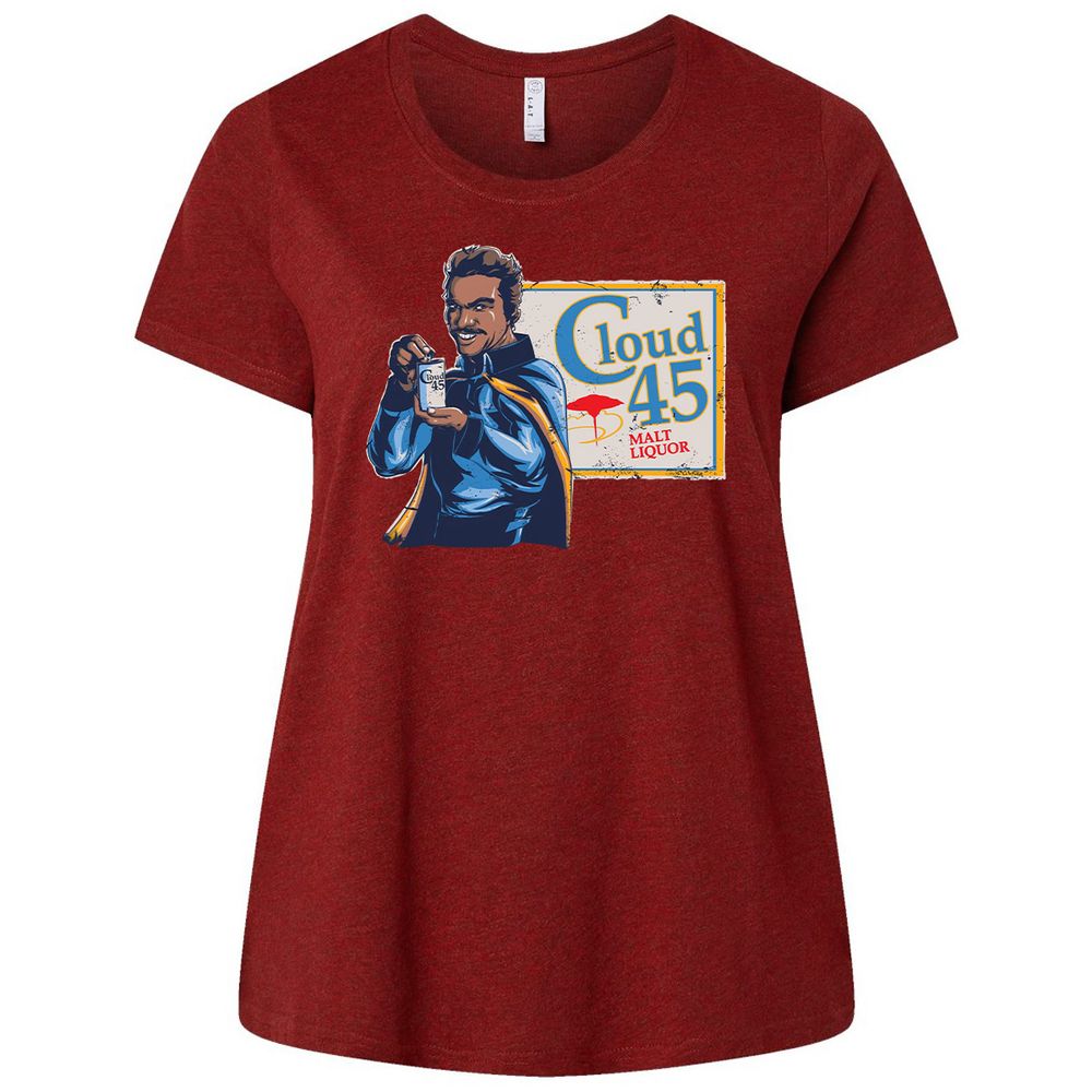 Ladies Curvy Jersey - 6D6GEHXJ - Cardinal - 10