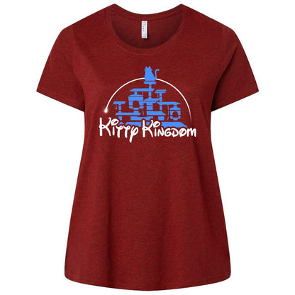 Ladies Curvy Jersey - 7U3C3PRK - Cardinal - 10