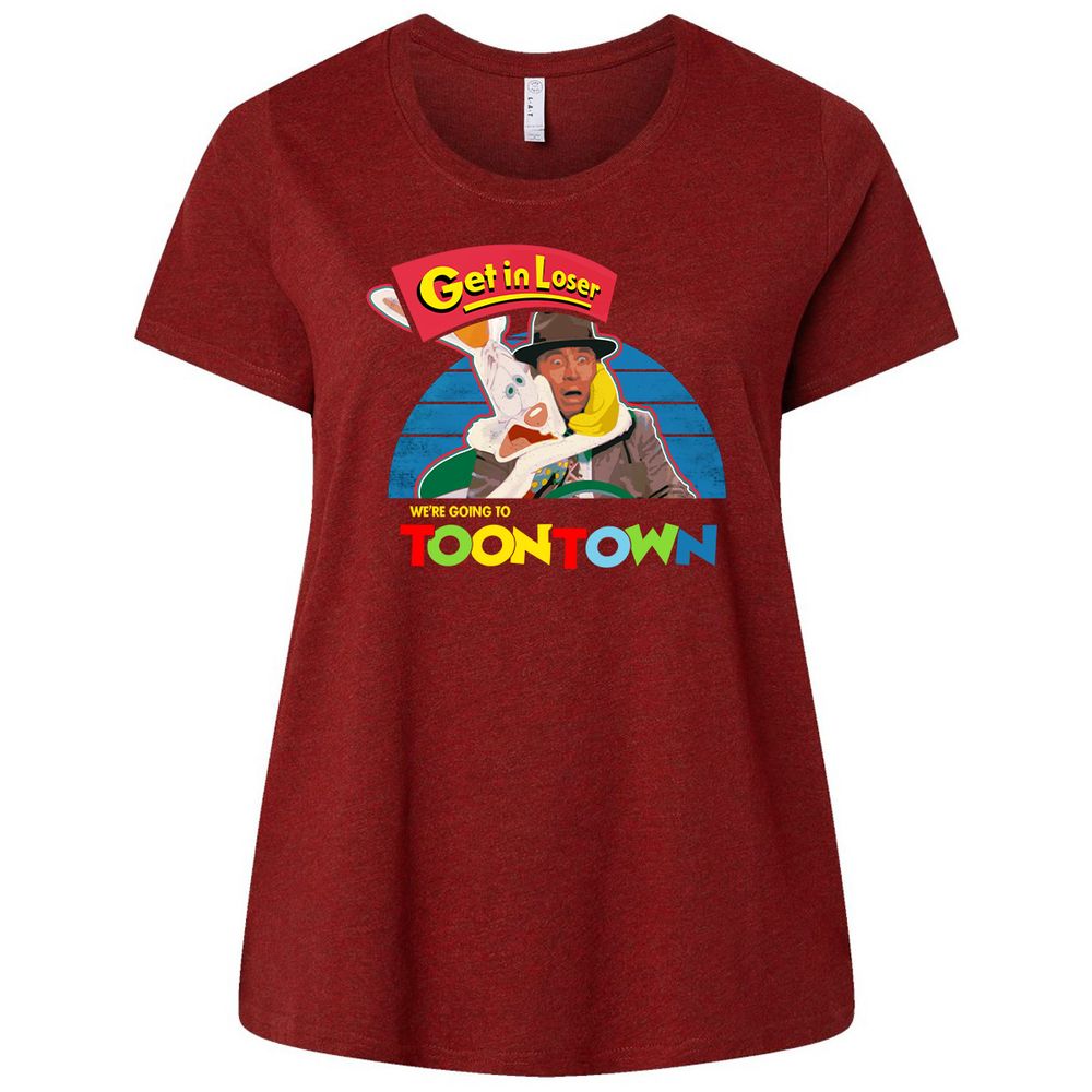 Ladies Curvy Jersey - YY47ZN3C - Cardinal - 10