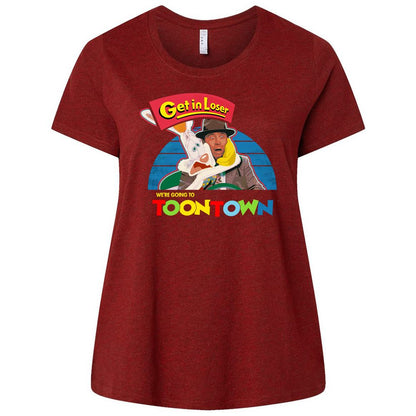 Ladies Curvy Jersey - YY47ZN3C - Cardinal - 10