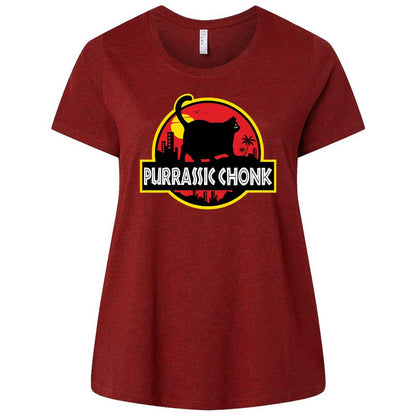 Ladies Curvy Jersey - V1ELNK3W - Cardinal - 10