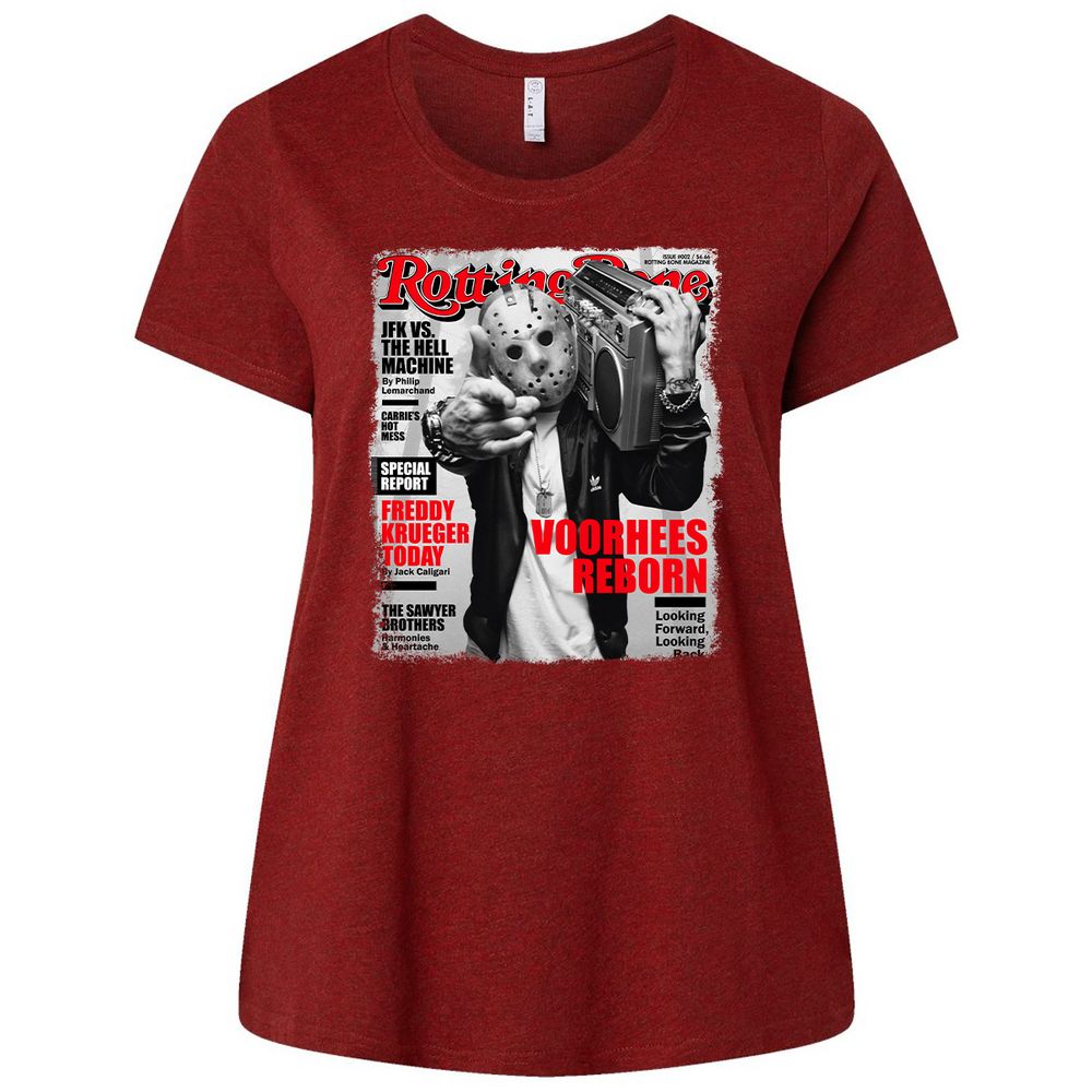 Ladies Curvy Jersey - C54UYR9P - Cardinal - 10