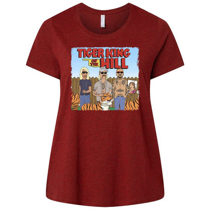 Ladies Curvy Jersey - WULHBAVB - Cardinal - 10