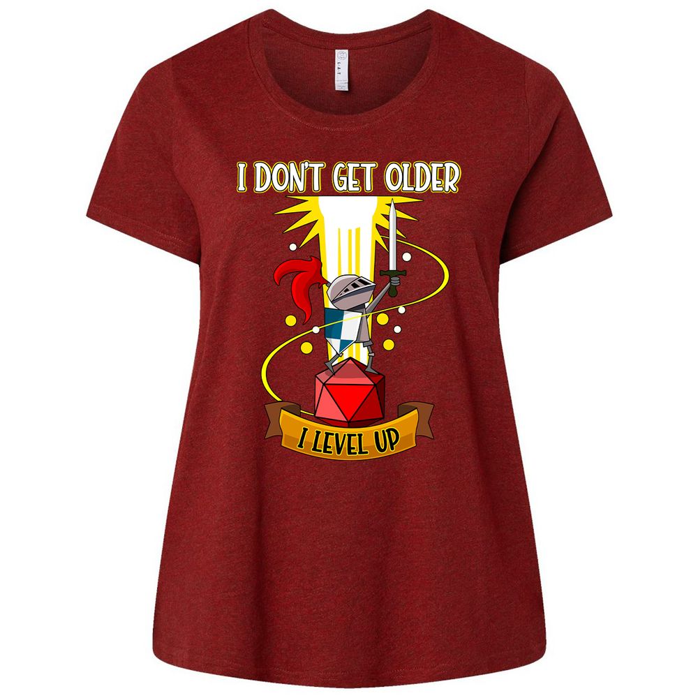 Ladies Curvy Jersey - YBZZFX2E - Cardinal - 10