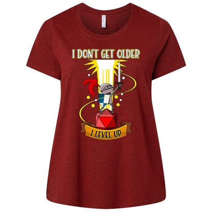 Ladies Curvy Jersey - YBZZFX2E - Cardinal - 10