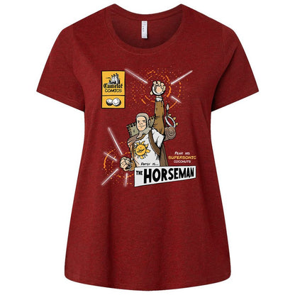 Ladies Curvy Jersey - X4V3XA48 - Cardinal - 10