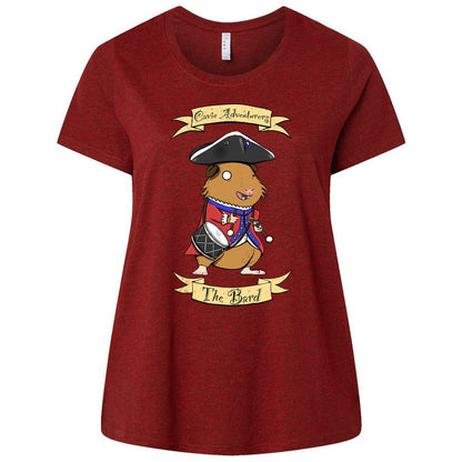 Ladies Curvy Jersey - FW71ULKG - Cardinal - 10