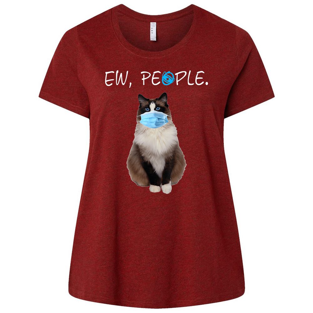 Ladies Curvy Jersey - D6BC5938 - Cardinal - 10