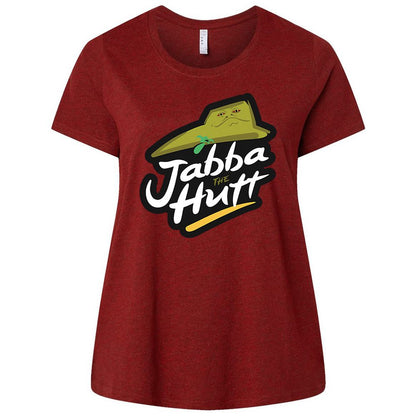 Ladies Curvy Jersey - AZH92TS2 - Cardinal - 10