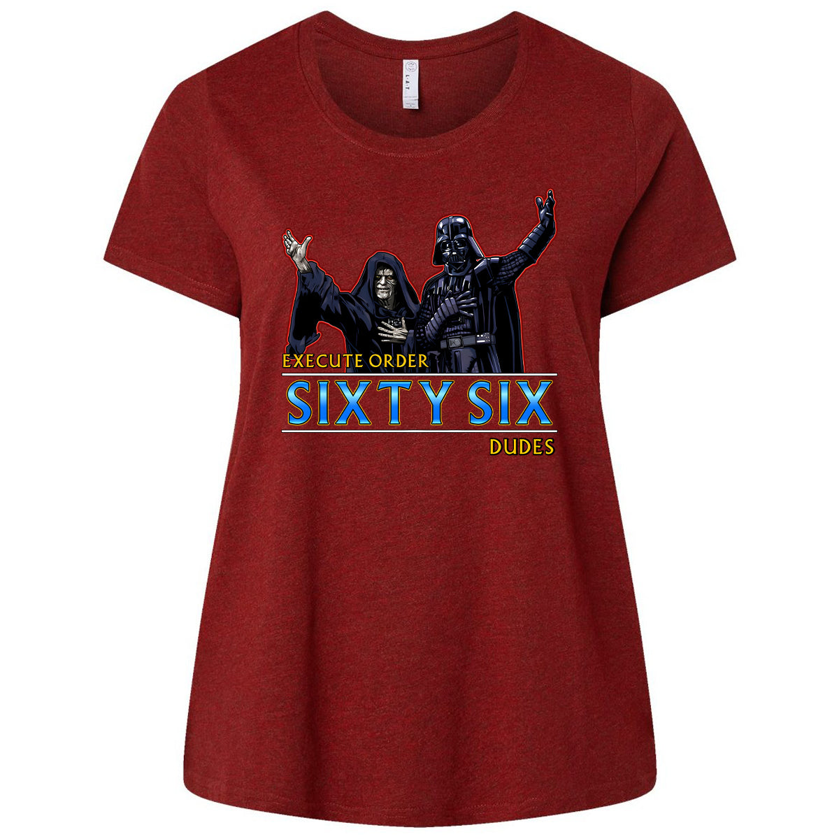 Ladies Curvy Jersey - 6B45FJCW - Cardinal - 10